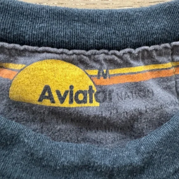 Aviator Nation Heart crew Sweatshirt M - Picture 5 of 7